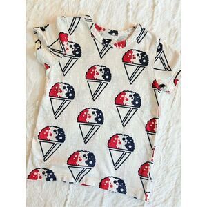 Monica + Andy snow cone short sleeve shirt 4T